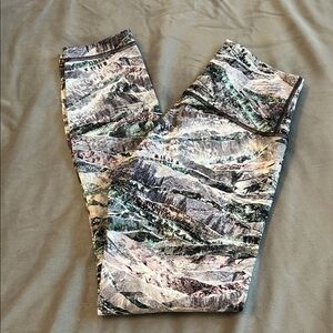lululemon athletica Multicolor Patterned Leggings